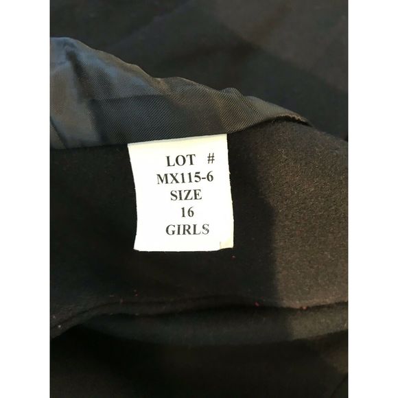 VTG Trilogi Collection Wool Over Coat Fur hood - Picture 4 of 7